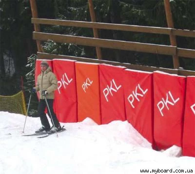Фото Защитные маты для горнолыжных спусков