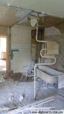 Фото Демонтаж сантехнических кабин(ванная комната) Донецк