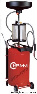 Фото Комбинированная установка с предкамерой для слива и вакуумного отбора масла,вакуумная маслозамена