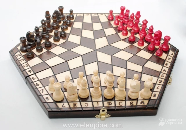 Фото Польские шахматы на троих  Киев Украина доставка недорого