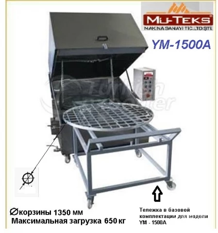 Фото MY-1500А Mü-teks Makina Автоматическая установка для мойки деталей двигателей и автомобильных агрегатов методом струйной очистки весом до 650