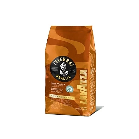 Фото Lavazza Tierra Brasile Balanced Arabica 100% кофе в зернах 1 кг