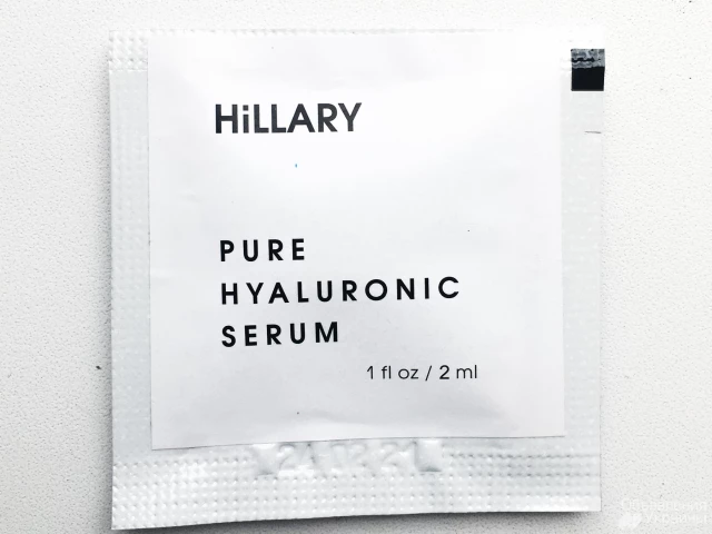 Фото ПРОБНИК Гіалуронова сироватка для обличчя Hillary Pure Hyaluronic, 2 мл