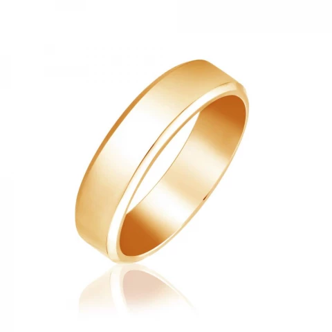 Фото Золотое обручальное кольцо с посадкой 