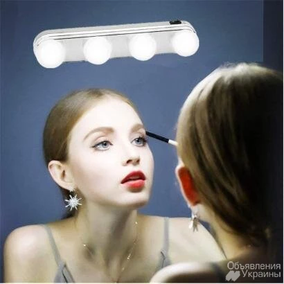 Фото Лампа-подсветка Supretto на зеркало для макияжа светодиодная (5559)