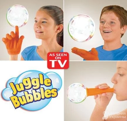 Фото Мыльные пузыри Supretto Juggle Bubbles (C521)