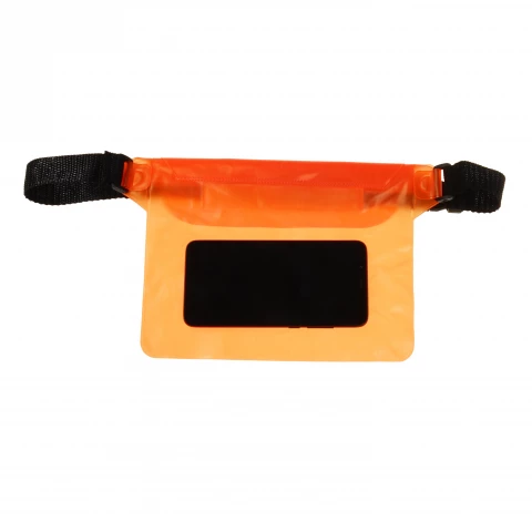 Фото Поясная сумка чехол Supretto водонепроницаемая, оранжевая (71390005)