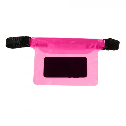 Фото Поясная сумка чехол Supretto водонепроницаемая, розовая (71390006)