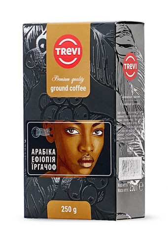 Фото Кофе молотый Trevi Арабика Эфиопия Иргачиф  250г