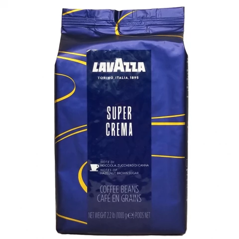 Фото Кофе в зёрнах Lavazza Super Crema 1 кг