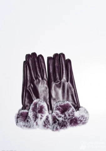 Фото Женские перчатки ISSA PLUS 7879  Universal фиолетовый