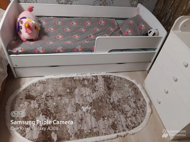 Фото Кровать Киндер Кул детская кровать с бортиком съемным Доставка Бесплатная