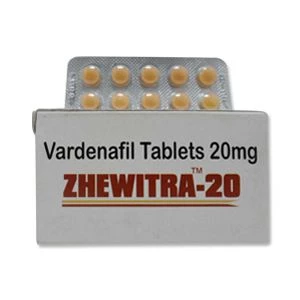 Фото Zhewitra 20mg Vardenafil таблетки по оптовой цене