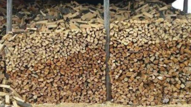 Фото Колотые дрова разных пород от 5м3 от Лесхоза с Полтавской области