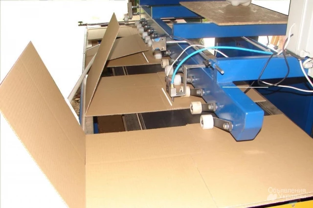 Фото оборудование для производства упаковки из картона и гофрокартона с флексопечатью
