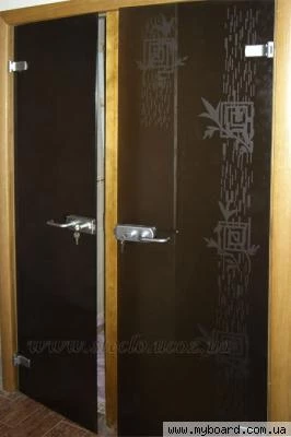 Фото Двери стеклянные, стеклянные перегородки различнх назначений и конфигураций