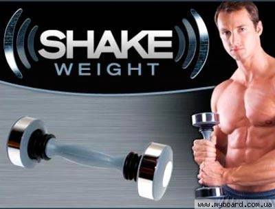 Фото Спортивная гантеля Shake Weight (Шейк Уэйт) для мужчин - Тренажер для верхней части тела +DVD