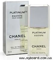 Фото Мужские Chanel Egoiste Platinum туалетная вода 100 ml