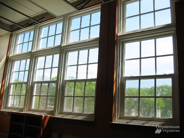 Фото Американские окна гильятиного типа .