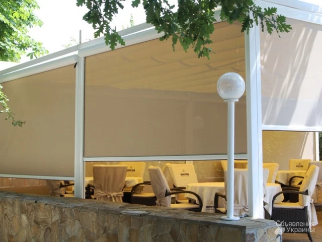 Фото Рефлексоли, внешние, наружные рулонные шторы