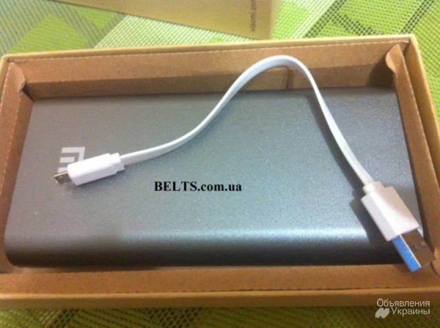 Фото Зарядная батарея для телефона Xiaomi Power Bank 20800 mAh, Павер Бенк