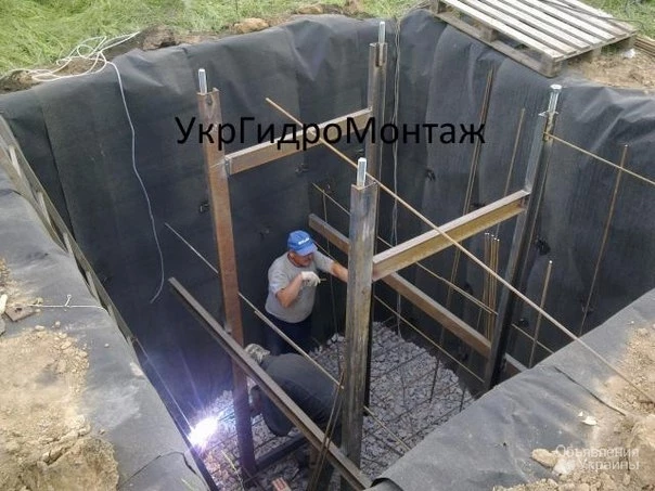 Фото Устройство фундамента под водонапорную башню Рожновского ВБР, реставрация вся Украина