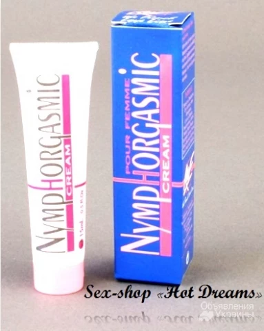 Фото Возбуждающий женский крем Nymphorgasmic Cream