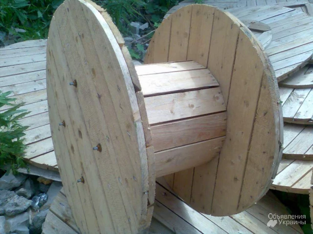 Фото продажа кабельных и канатных барабанов деревянных