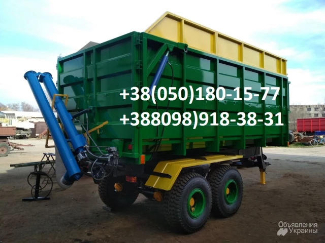 Фото Причіп тракторний ( зерновоз) 2ПТС-9, НТС-16 переобладнання.