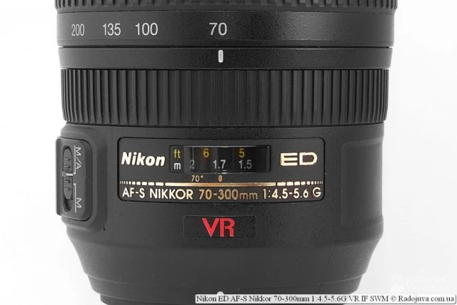 Фото Объектив Nikon AF-S -Nikkor 70-300mm f/4,5-5,6G IF-ED