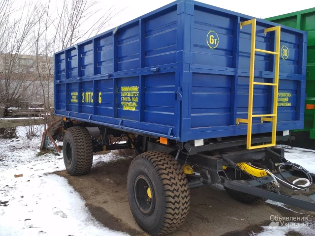 Фото Причеп тракторний 2ПТС-6. Документи