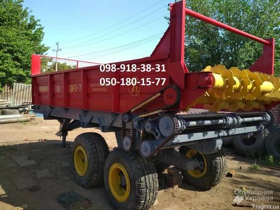 Фото Розкидач органічних добрив ПТР-7