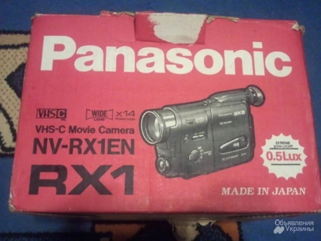 Фото Видеокамера Panasonic NV-RX1