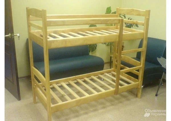Фото Детская двухъярусная кровать недорого