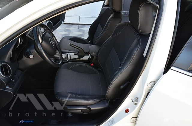 Фото Авточехлы на сидения от «MW-Brothers» на Mazda