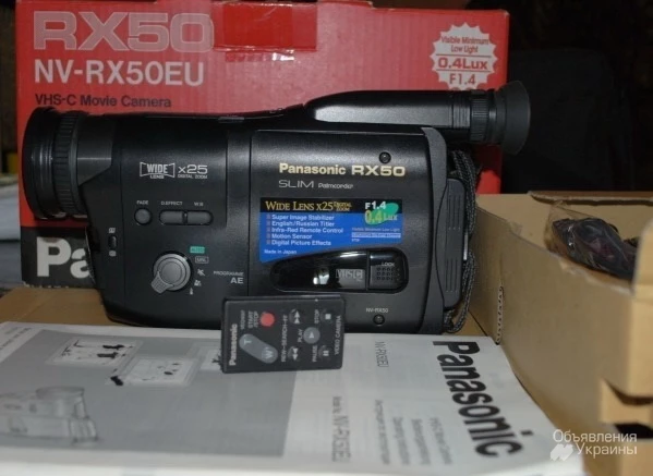 Фото видеокамера panasonic RX-50