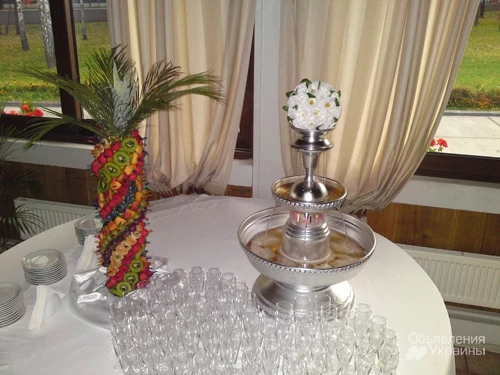 Фото фонтан для шампанского APEX фонтан для напитков