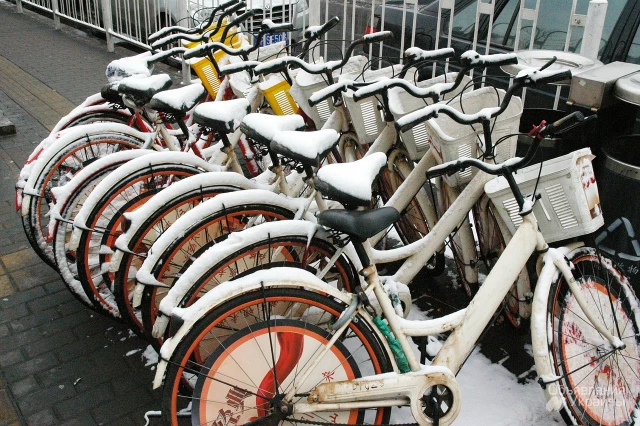 Фото Зимнее хранение велосипеда