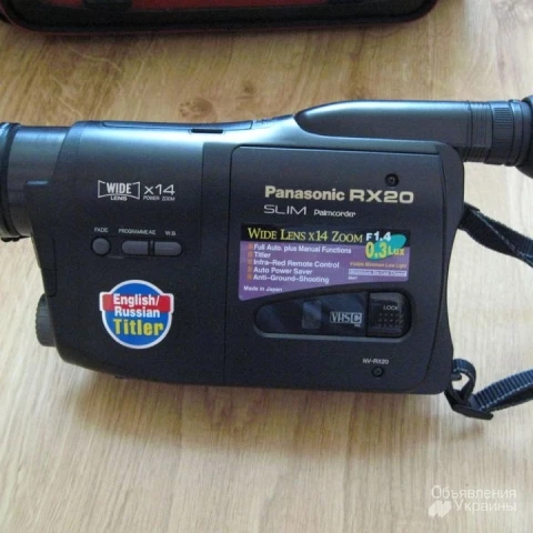 Фото видеокамера panasonic RX-20