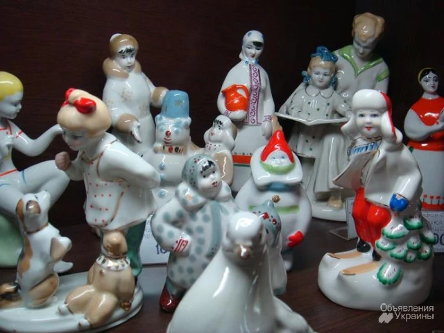 Фото Куплю порцелянові статуетки, фігурки, посуд. Продати порцеляну дорого