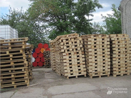 Фото Купим поддоны деревянные бу, покупка поддонов Киев