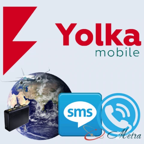 Фото Карточки Yolka Mobile выгодный роуминг 3G