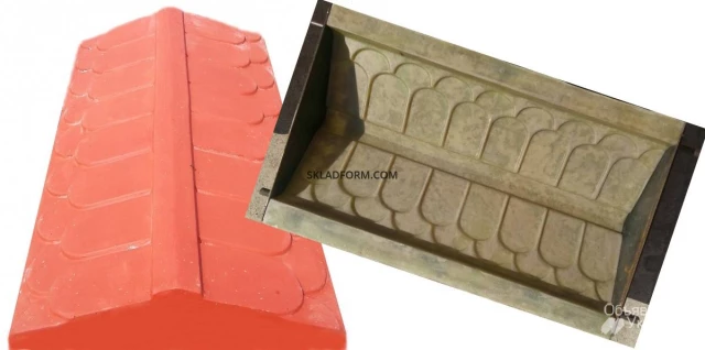 Фото форма парапет на паркан №152а