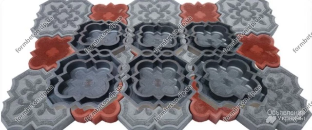 Фото Формы для тротуарной плитки Краковский Клевер
