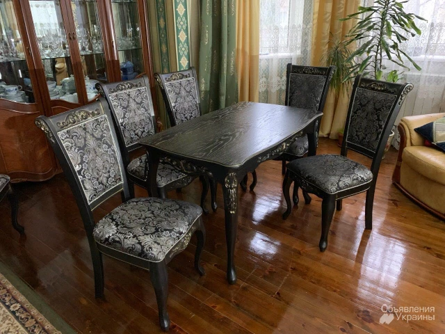 Фото Якісні столи, крісла, пуфи та інші меблі із дерева під замовлення
