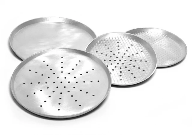 Фото Алюминиевые   формы    для    выпечки    пиццы.