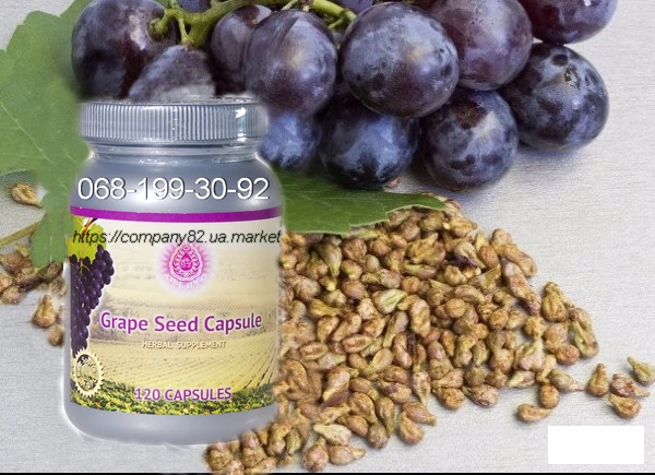 Фото Экстракт виноградной косточки - БАД Grape seed capsule Tibemed