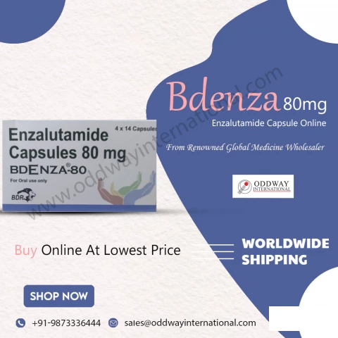 Фото Придбайте капсулу Ензалутамід Бденза 80 мг онлайн за найнижчою ціною
