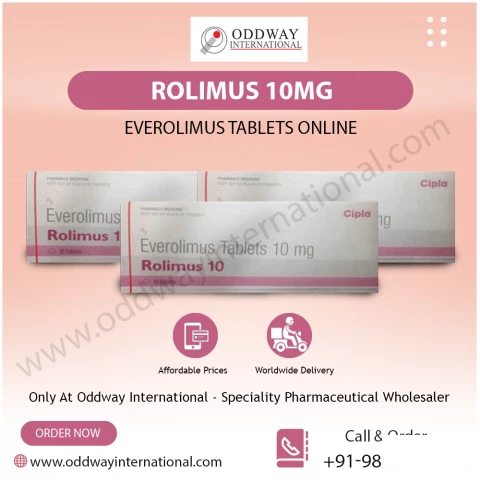 Фото Ролимус 10 мг таблетки эверолимуса по самой низкой цене в Интернете от Oddway International
