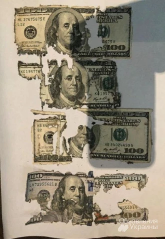 Фото Обмен ветхих долларов, евро
